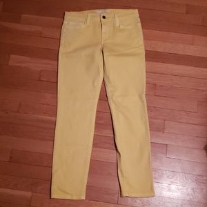 Joe's Jean's, Straight Ankle,  Mustard, size 28